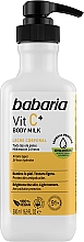 Парфумерія, косметика Молочко для тіла з вітаміном С - Babaria Body Milk Vit C+