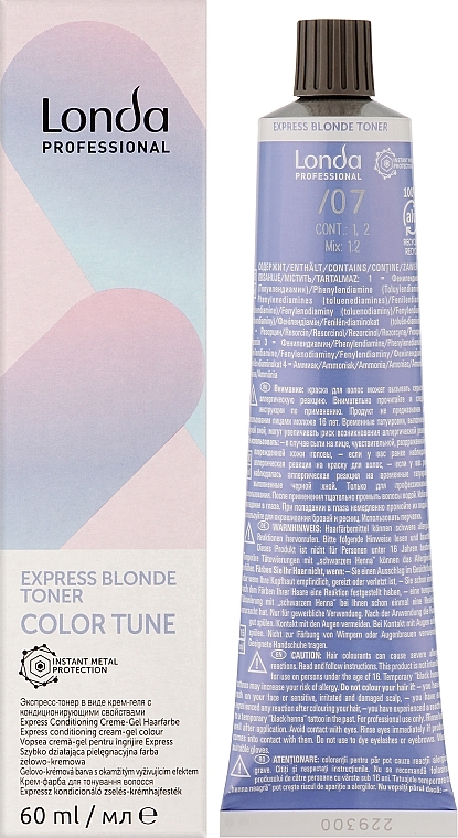 Экспресс-тонер для волос - Londa Professional Color Tune Express Blonde Toner — фото N1