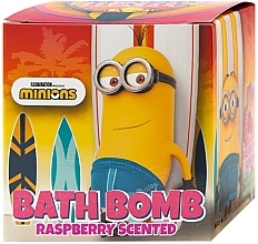 Бурхлива бомбочка для ванни "Посіпаки" - EP Line Sparkling Bath Bomb Minions — фото N1