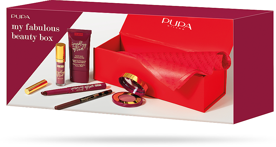 Набор из 5 продуктов - Pupa My Fabulous Beauty Box Sparkling Attitude — фото N2