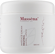 Парфумерія, косметика Нейтральний масажний крем для тіла - Massena Neutral Massage Cream