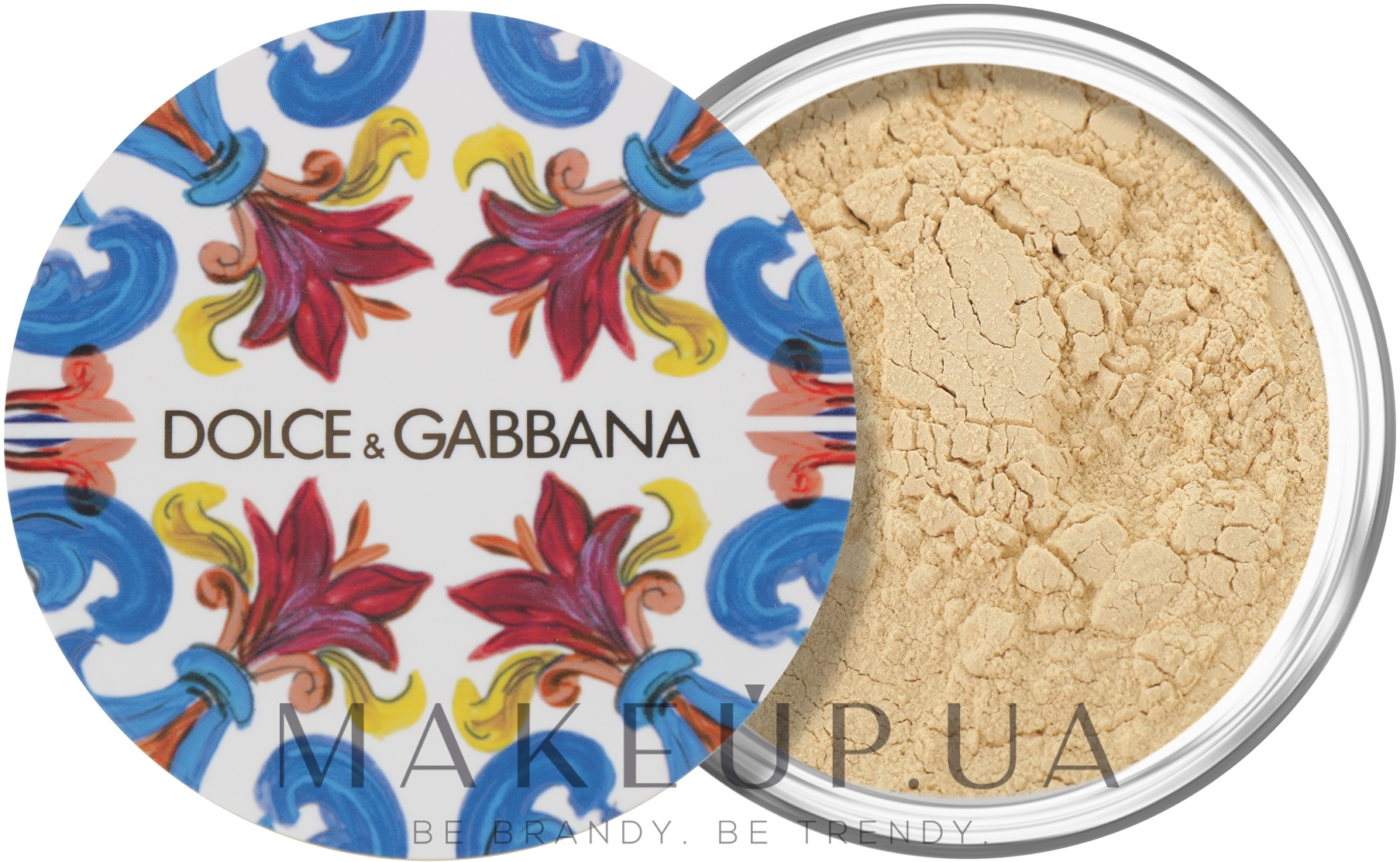 Рассыпчата пудра для лица - Dolce & Gabbana Solar Glow Translucent Loose Setting Powder — фото 3 - Honey