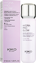 Увлажняющий флюид для лица придающий сияние - Kiko Milano Hydra Pro Glow SPF 10 — фото N2