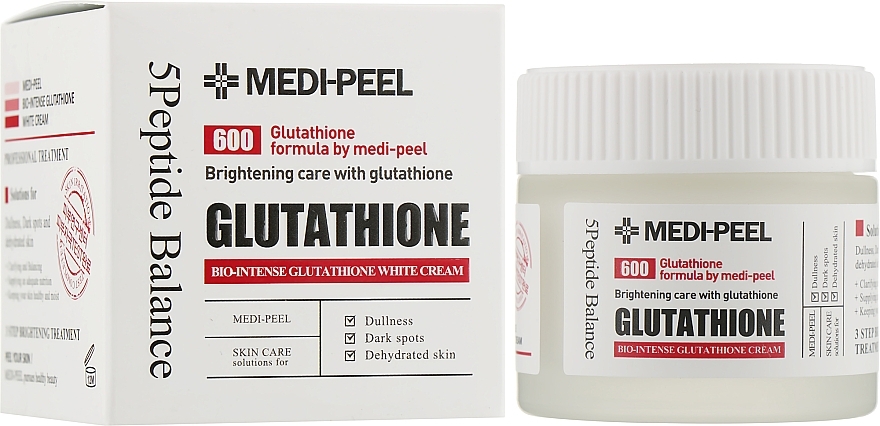 УЦЕНКА Осветляющий крем с глутатионом - Medi Peel Bio Intense Glutathione White Cream * — фото N2