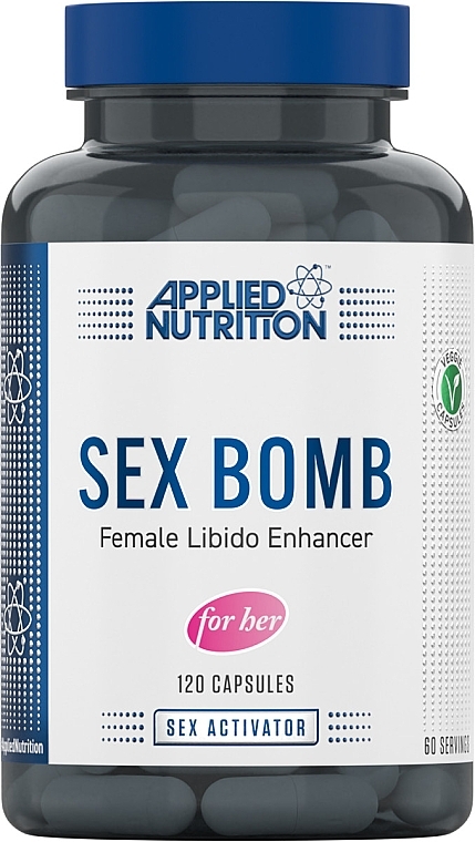 Пищевая добавка для повышения либидо - Applied Nutrition Sex Bomb For Her — фото N1