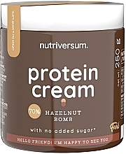 Духи, Парфюмерия, косметика Протеиновый крем, фундуковая бомба - Nutriversum Protein Cream Hazelnut Bomb