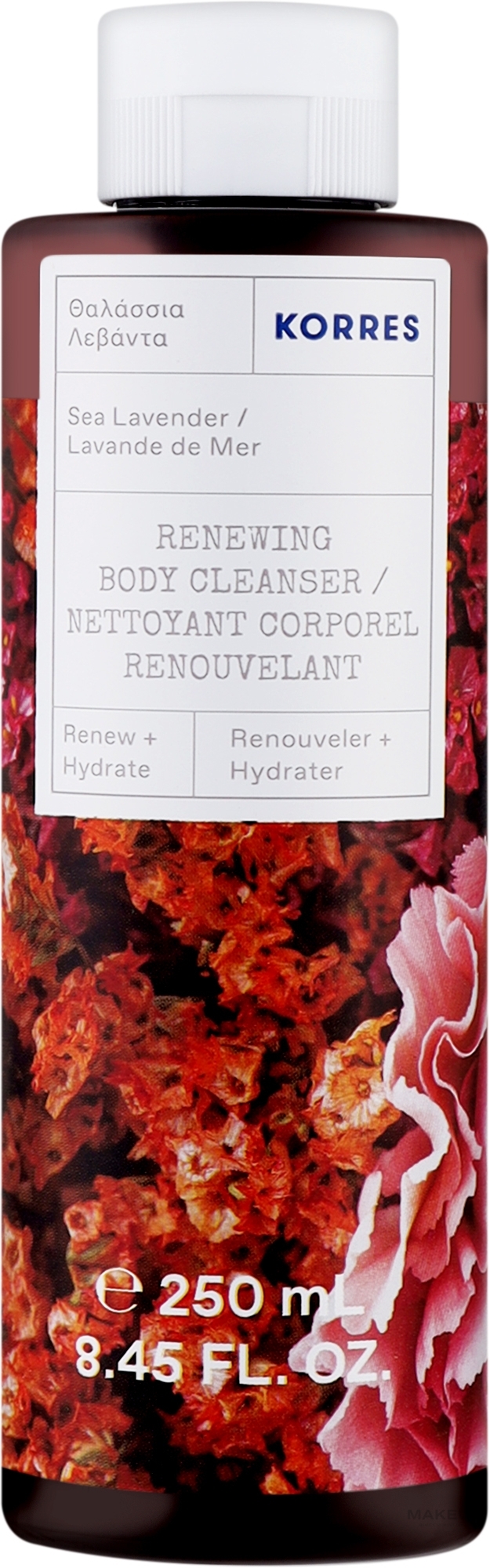 Гель для душа "Морская лаванда" - Korres Sea Lavender Renewing Body Cleanser — фото 250ml