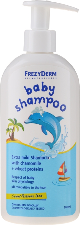 М'який шампунь для щоденного використання для дітей і немовлят - Frezyderm Baby Shampoo — фото N3
