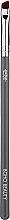 Кисть для подводки и бровей, 303V, серая - Boho Beauty Zmalowana Perfect Brow Liner Eyeliner Brush — фото N1