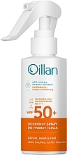 Сонцезахисний спрей для обличчя й тіла - Oillan Sun Spf50+ — фото N1