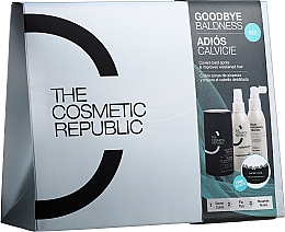 Парфумерія, косметика Набір - The Cosmetic Republic Goodbye Baldness (spray/100ml + ser/125ml + comb/1pc + keratin/12.5g)