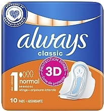Гігієнічні прокладки, 10 шт - Always Classic Normal — фото N2