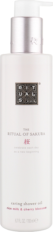 Масло для душа - Rituals The Ritual of Sakura Caring Shower Oil — фото N1