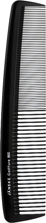 Гребінь для волосся, чорний - Janeke Classic Series Lady's Comb Large — фото N1