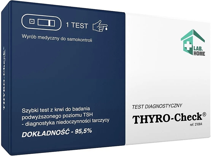 Диагностический тест на гипотиреоз - Lab.Home Thyro-Check — фото N1