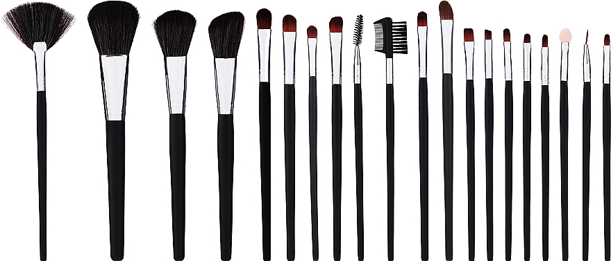 Набір пензлів для макіяжу, RA 00211 - Ronney Professional Cosmetic Make Up Brush Set — фото N1