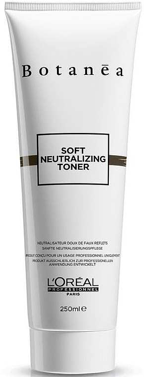 Нейтралізувальний крем-тонер для волосся - LOreal Professionnel Botanea Soft Neutralizing Toner — фото N1