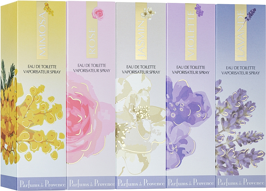 Charrier Parfums Parfums De Provence - Набір (edt/30ml + edt/30ml + edt/30ml + edt/30ml + edt/30ml)