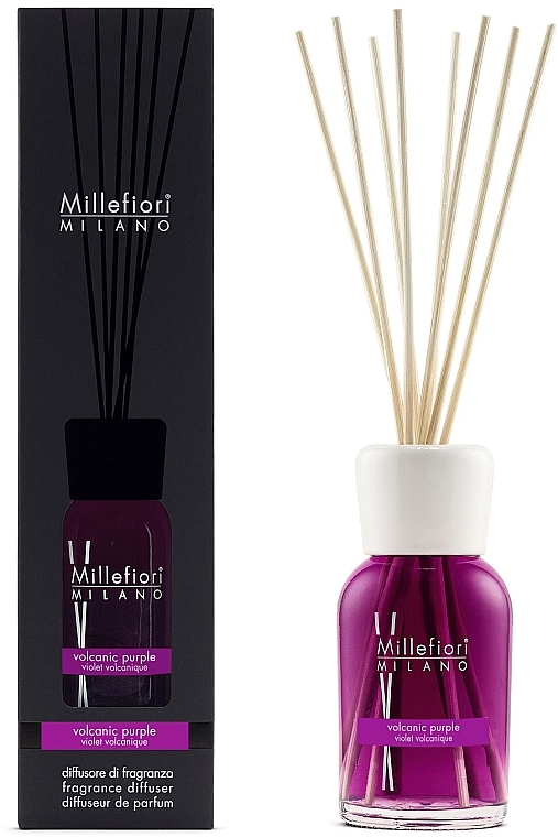 Аромадиффузор - Millefiori Milano Volcanic Purple Fragrance Diffuser — фото N3