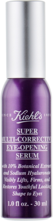 Мультикорегувальна сироватка для шкіри навколо очей - Kiehl's Super Multi-Corrective Eye-Opening Serum — фото N2