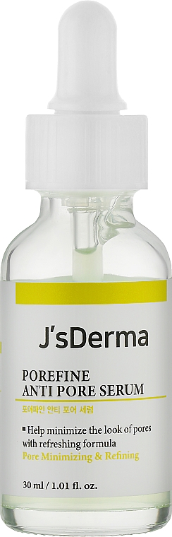 Сироватка для звуження пор - J'sDerma Porefine Anti Pore Serum