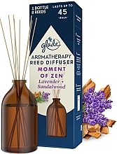 Парфумерія, косметика Аромадифузор "Лаванда та сандалове дерево" - Glade Aromatherapy Reed Diffuser Moment of Zen