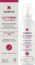 Спрей для тела - SesDerma Laboratories Lactyferrin CICA Skin Spray Solution Post-Treatment Care — фото N2