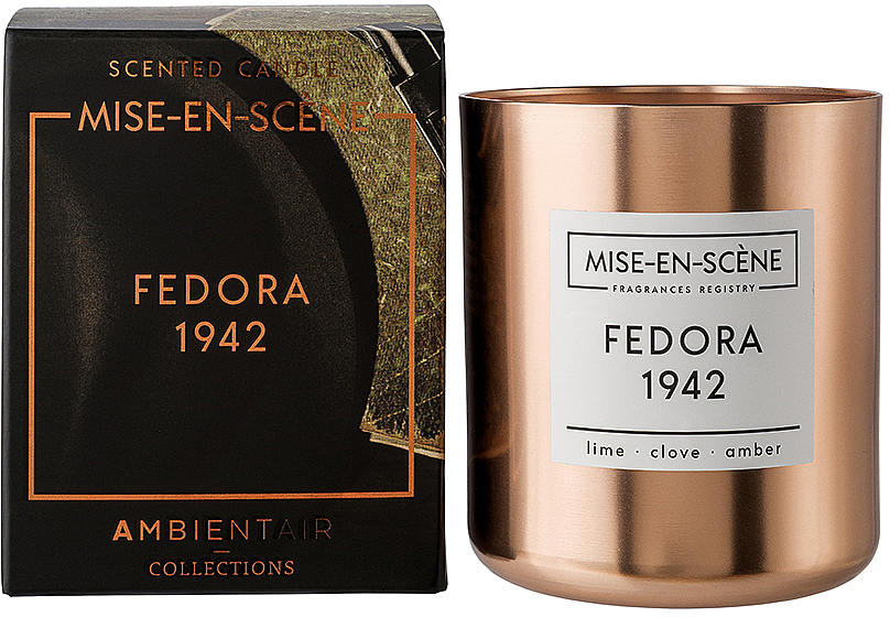 Ароматична свічка - Ambientair Mise En Scene Fedora 1942 — фото N1