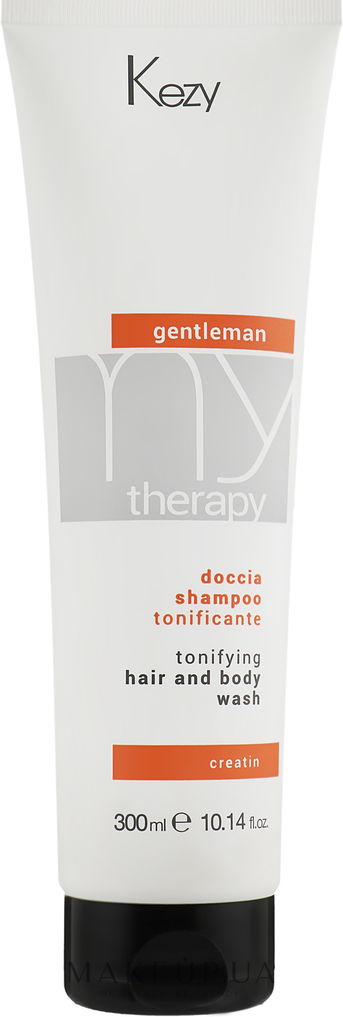 Чоловічий шампунь-гель для душу з креатином - Kezy Gentelman MyTherapy Tonifying Hair And Body Wash — фото 300ml