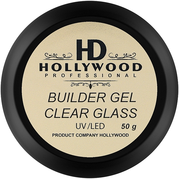 Гель конструювальний - HD Hollywood Builder Gel Clear — фото N3