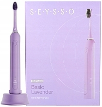 Духи, Парфюмерия, косметика Звуковая зубная щетка, фиолетовая - SEYSSO Color Basic Lavender Sonic Tothbrush