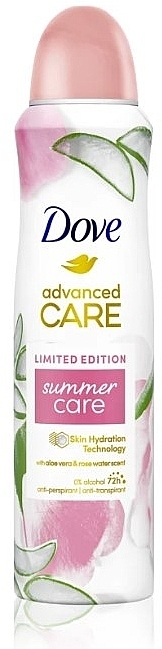 Дезодорант-антиперспірант - Dove Advanced Care Summer Care Limited Edition — фото N1