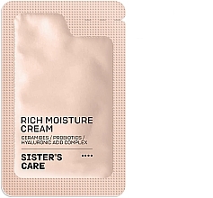 Духи, Парфюмерия, косметика Крем для лица - Sisters Aroma Rich Moisture Cream (пробник)
