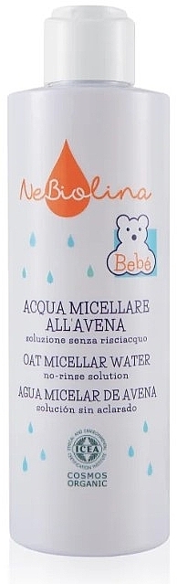 Міцелярна вода для немовлят і дітей - NeBiolina Bebe Oat Micellar Water — фото N1