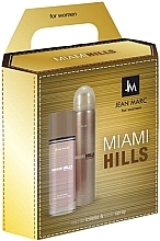 Духи, Парфюмерия, косметика Набор - Jean Marc Miami Hills (edt/50ml + deo/75ml)