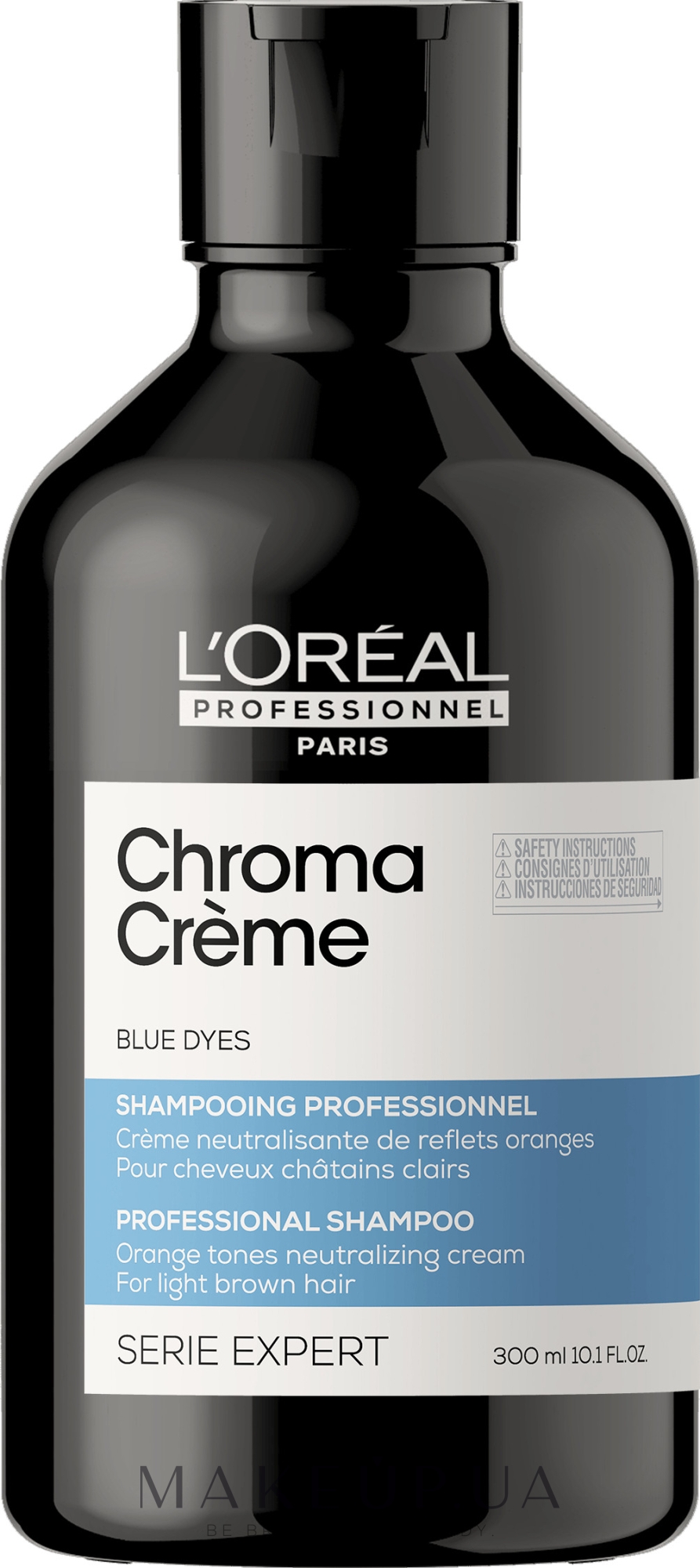 Крем-шампунь для волосся із синім пігментом - L'Oreal Professionnel Serie Expert Chroma Creme Professional Shampoo Blue Dyes — фото 300ml
