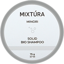 Твердый шампунь - Mixtura Minori Solid Bio Shampoo — фото N1