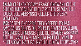 Олія для тіла "Слива і ваніль" - Cztery Szpaki — фото N2