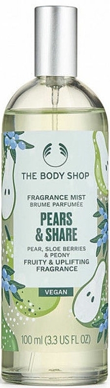 Мист для тела "Груша" - The Body Shop Pears & Share Fragrance Mist — фото N1