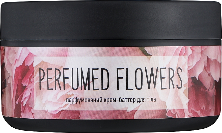 Крем-баттер для тела парфюмированный - Top Beauty Perfumed Flowers — фото N2