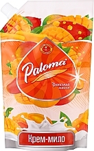 Духи, Парфюмерия, косметика Крем-мыло "Тропическое манго" - Paloma (дой-пак)