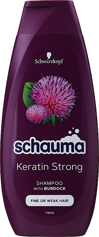 Шампунь для волос "Сила Кератина" с экстрактом лопуха - Schauma Shampoo — фото N2