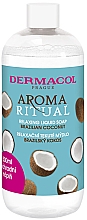 Парфумерія, косметика Рідке мило "Бразильський кокос" - Dermacol Aroma Ritual Brazilian Coconut Relaxing Liquid Soap (змінний блок)