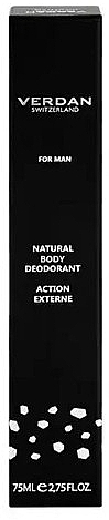 Мінеральний дезодорант-спрей дезодорант для чоловіків - Verdan Deo Action XTRN Deodorant Spray — фото N3