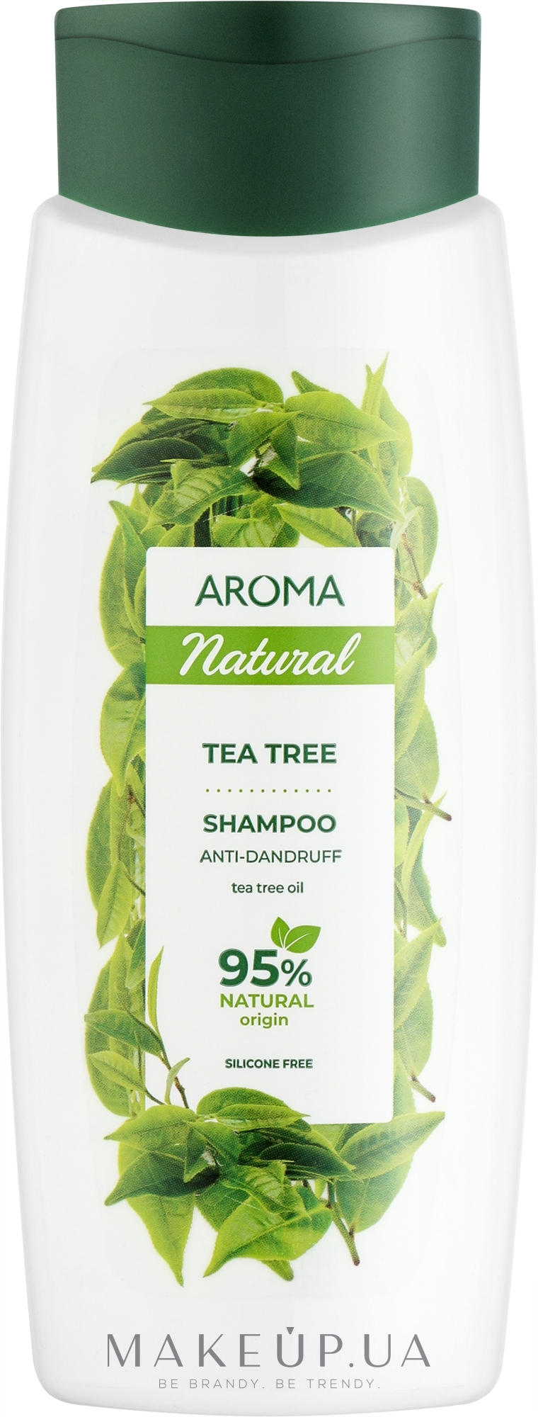 Шампунь для волосся "Чайне дерево" - Aroma Natural — фото 400ml