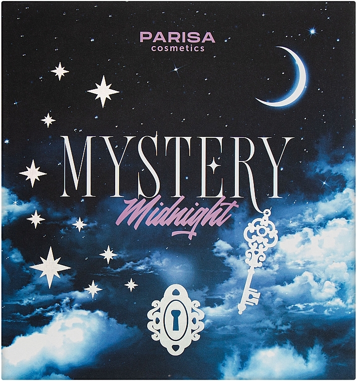 Палетка теней для век, 16 оттенков - Parisa Cosmetics Mystery Midnight