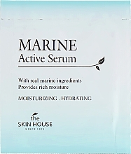 Парфумерія, косметика Зволожувальна сироватка для обличчя з керамідами - The Skin House Marine Active Serum