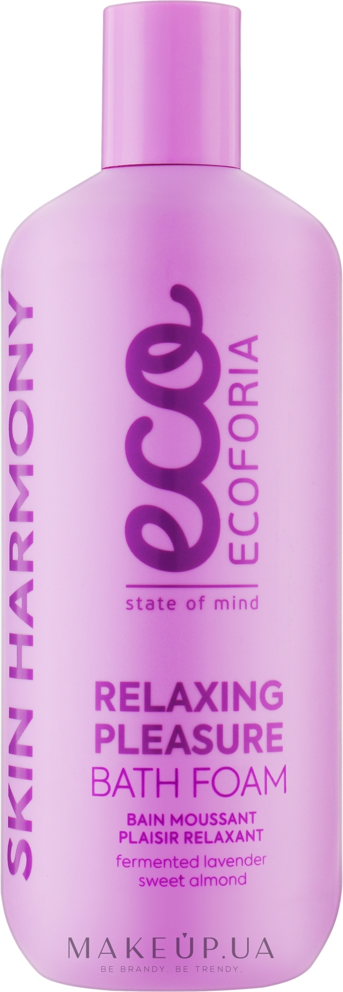 Розслаблювальна піна для ванни - Ecoforia Skin Harmony Relaxing Pleasure Bath Foam — фото 400ml