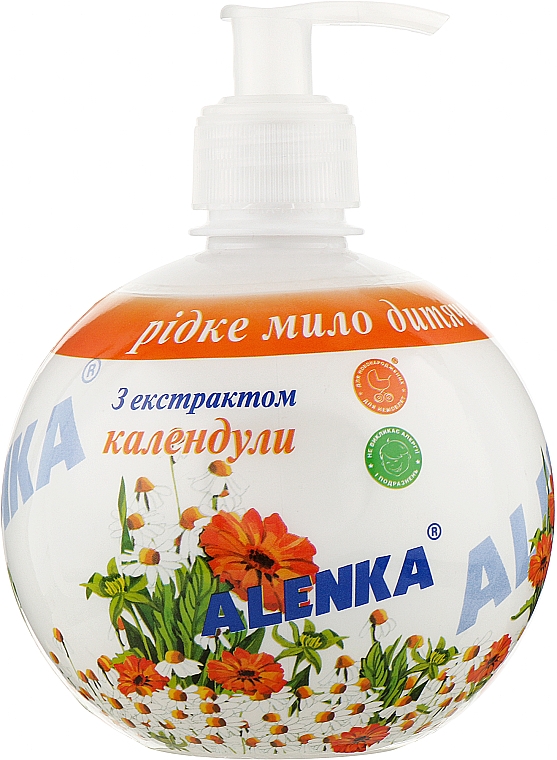 Жидкое мыло с экстрактом календулы - Alenka — фото N1