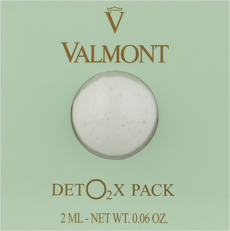 Кислородный крем-детокс для лица - Valmont Deto2x Cream (пробник)